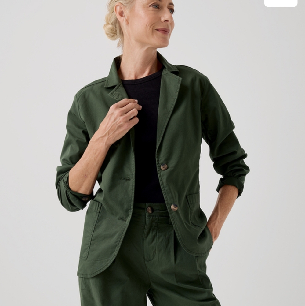 PACT Blazer green XL women's NEW / never worn